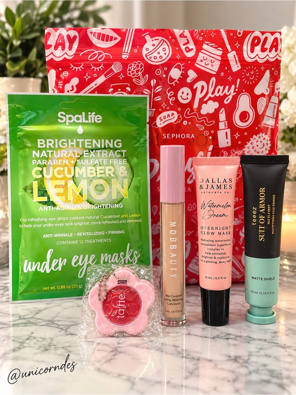 Beauty & Skincare Bundle Sephora PLAY! MOBeauty Teeez Totémica SpaLife